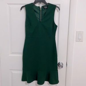 Green Sleeveless Dress